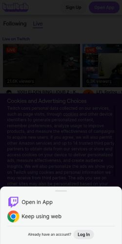 Screenshot of the audited page (Mobile 375×812)