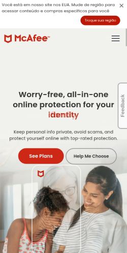 Screenshot of the audited page (Mobile 375×812)
