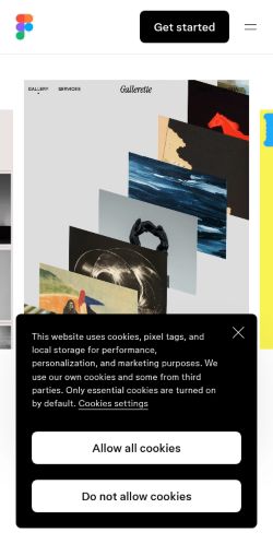 Screenshot of the audited page (Mobile 375×812)