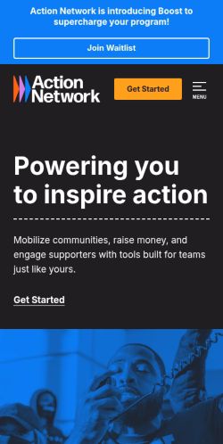 Screenshot of the audited page (Mobile 375×812)