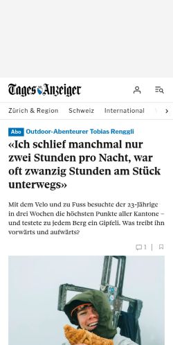 Screenshot of the audited page (Mobile 375×812)