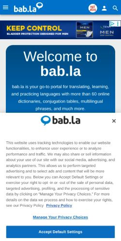 Screenshot of the audited page (Mobile 375×812)