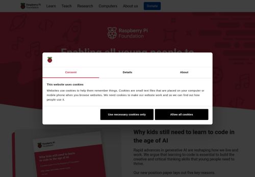 Screenshot of the audited page (Desktop 1440×900)