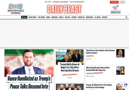 Screenshot of the audited page (Desktop 1440×900)