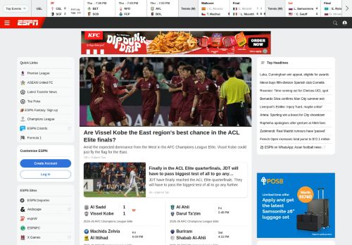 Screenshot of the audited page (Desktop 1440×900)