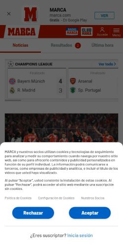 Screenshot of the audited page (Mobile 375×812)