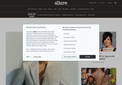 Screenshot of the audited page (Desktop 1440×900)