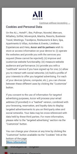 Screenshot of the audited page (Mobile 375×812)