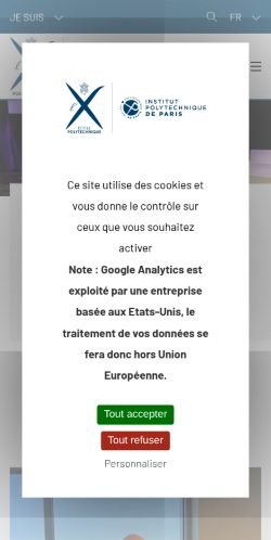 Screenshot of the audited page (Mobile 375×812)