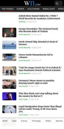 Screenshot of the audited page (Mobile 375×812)