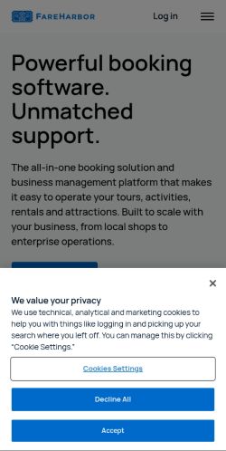 Screenshot of the audited page (Mobile 375×812)