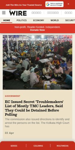 Screenshot of the audited page (Mobile 375×812)