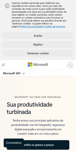 Screenshot of the audited page (Mobile 375×812)