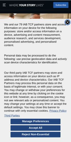 Screenshot of the audited page (Mobile 375×812)
