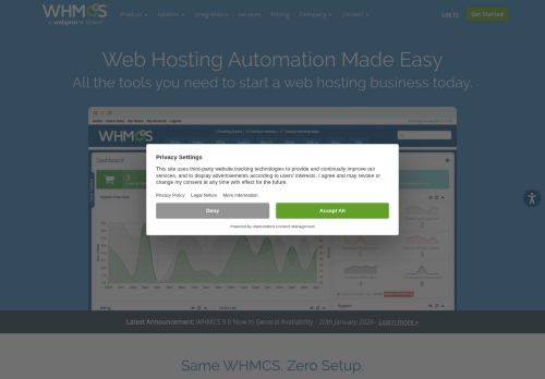 Screenshot of the audited page (Desktop 1440×900)