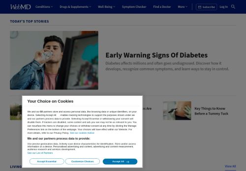 Screenshot of the audited page (Desktop 1440×900)
