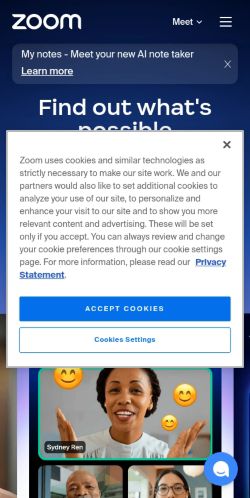 Screenshot of the audited page (Mobile 375×812)