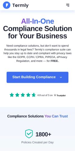 Screenshot of the audited page (Mobile 375×812)