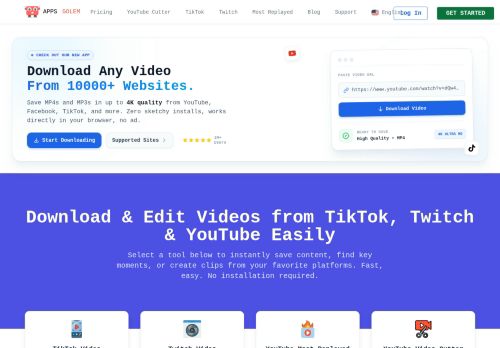 Screenshot of the audited page (Desktop 1440×900)
