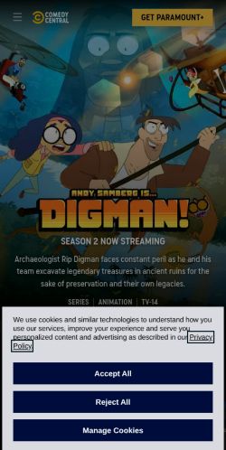 Screenshot of the audited page (Mobile 375×812)