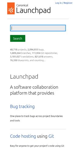 Screenshot of the audited page (Mobile 375×812)