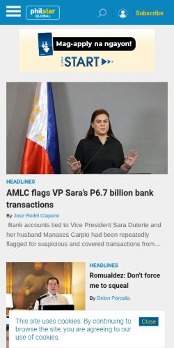 Screenshot of the audited page (Mobile 375×812)