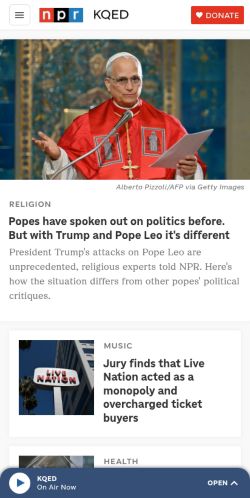 Screenshot of the audited page (Mobile 375×812)