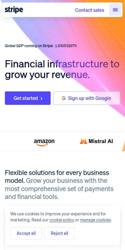 Screenshot of the audited page (Mobile 375×812)