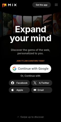 Screenshot of the audited page (Mobile 375×812)