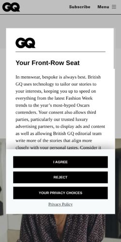 Screenshot of the audited page (Mobile 375×812)