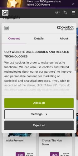 Screenshot of the audited page (Mobile 375×812)