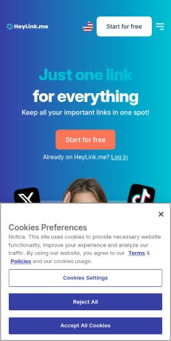 Screenshot of the audited page (Mobile 375×812)