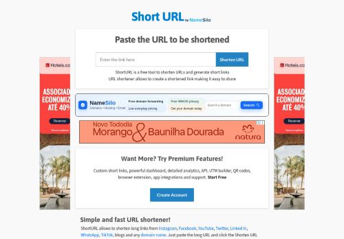 Screenshot of the audited page (Desktop 1440×900)