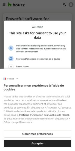 Screenshot of the audited page (Mobile 375×812)
