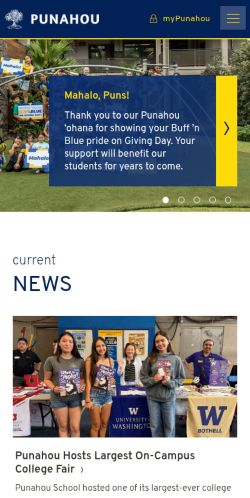 Screenshot of the audited page (Mobile 375×812)