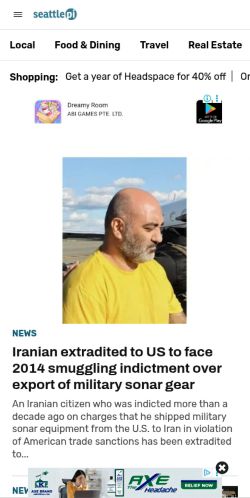 Screenshot of the audited page (Mobile 375×812)