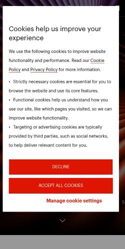 Screenshot of the audited page (Mobile 375×812)