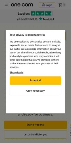 Screenshot of the audited page (Mobile 375×812)
