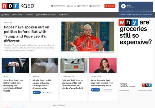 Screenshot of the audited page (Desktop 1440×900)