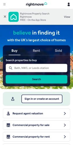 Screenshot of the audited page (Mobile 375×812)
