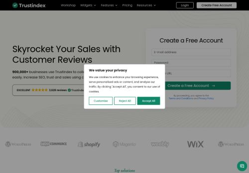 Screenshot of the audited page (Desktop 1440×900)