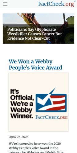 Screenshot of the audited page (Mobile 375×812)