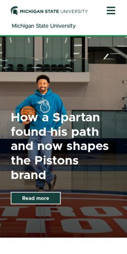 Screenshot of the audited page (Mobile 375×812)