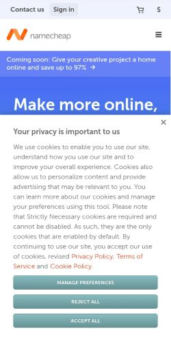 Screenshot of the audited page (Mobile 375×812)