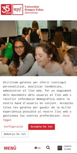 Screenshot of the audited page (Mobile 375×812)