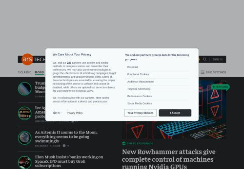 Screenshot of the audited page (Desktop 1440×900)