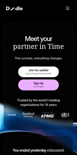 Screenshot of the audited page (Mobile 375×812)