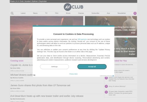 Screenshot of the audited page (Desktop 1440×900)