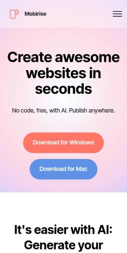 Screenshot of the audited page (Mobile 375×812)