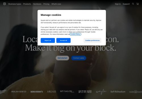 Screenshot of the audited page (Desktop 1440×900)